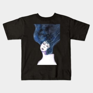 Under the Milky Way Kids T-Shirt